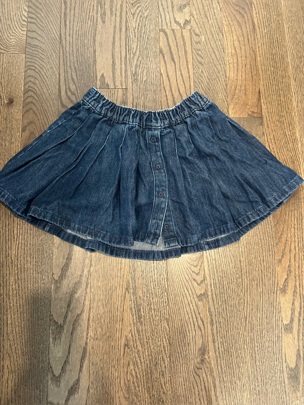 aerie Dark Blue Denim Skort